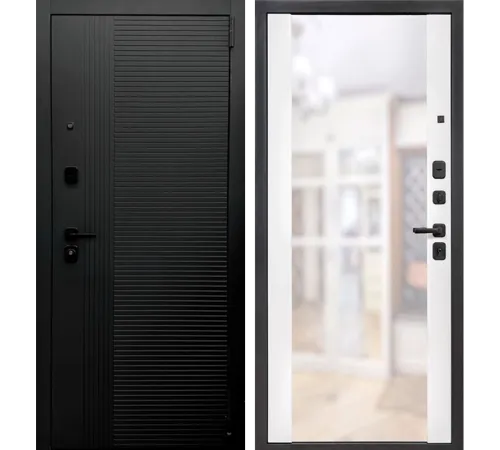 Входная металлическая дверь Эльпорта PORTA R 89.П05 Moon Stone/Shellac White