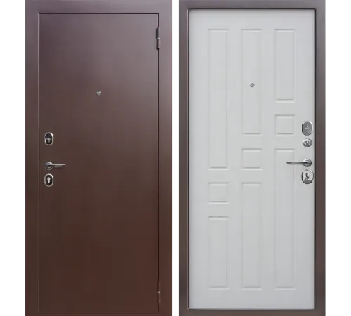 Входная металлическая дверь Гарда 8 мм белый ясень