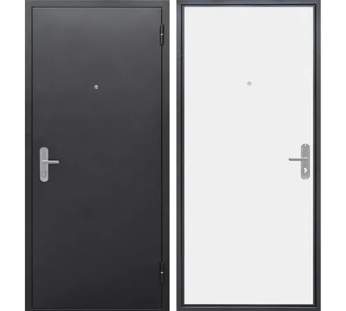 Входная металлическая дверь Стройгост 5 РФ Беленый дуб